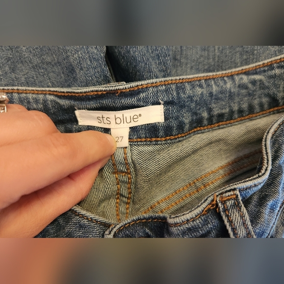 Sts Blue Allison High Rise Straight Leg Jeans Size 27 - Picture 7 of 9